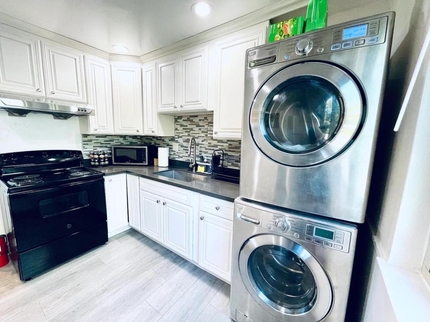 2Br Apt With Brand New Super Quite Ac, Washer, Dryer, Free Ev Station, Free Parking In Cupertino 서니베일 외부 사진