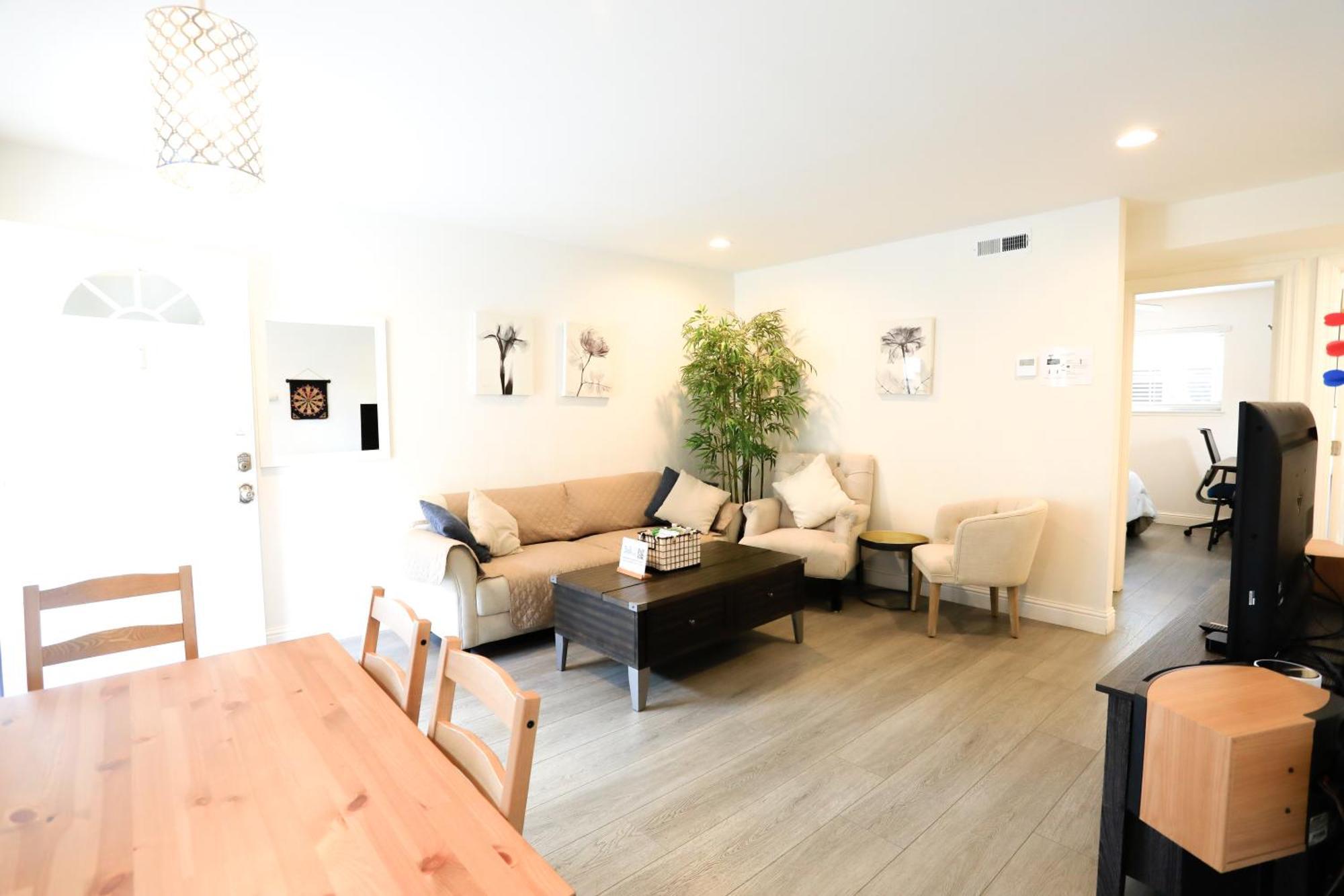 2Br Apt With Brand New Super Quite Ac, Washer, Dryer, Free Ev Station, Free Parking In Cupertino 서니베일 외부 사진